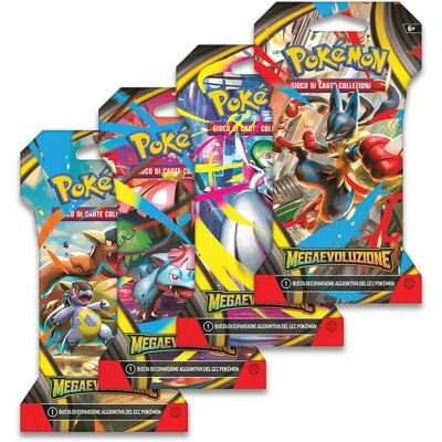 POKEMON M1 Megaevoluzione in Paper Sleeve Pk10055-i POKEMON M1 Megaevoluzione in Paper Sleeve Pk10055-i