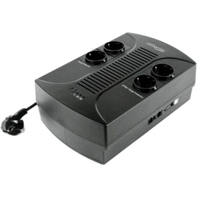 Gembird Sai 650VA Batteria Piombo Acido 12V 7Ah 6-12 Minuti Montaggio Parete Gembird Sai 650VA Batteria Piombo Acido 12V 7Ah 6-12 Minuti Montaggio Parete
