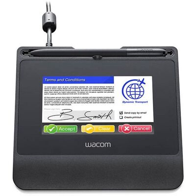 Wacom Tavoletta con firma STU-540 da 5" nera Wacom Tavoletta con firma STU-540 da 5" nera