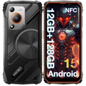 oscal Marine 1 4G 128GB 4GB 6.56" Arancione NFC oscal Marine 1 4G 128GB 4GB 6.56" Arancione NFC