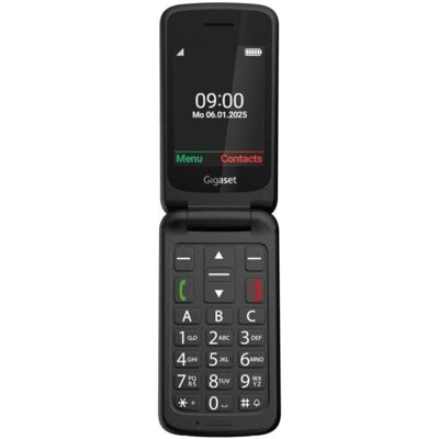 Siemens Telefono GL595 2.8" SIM unica 2G Clamshell Bluetooth IP44 Nero USB Tipo C Siemens Telefono GL595 2.8" SIM unica 2G Clamshell Bluetooth IP44 Nero USB Tipo C