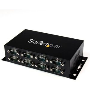 Startech .com Hub adattatore USB a DB9 RS232 seriale 8 porte – Guide DIN industriali DIN e montabile a parete Startech .com Hub adattatore USB a DB9 RS232 seriale 8 porte – Guide DIN industriali DIN e montabile a parete
