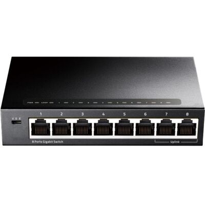 Switch di rete Gigabit Cudy GS108 - Nero Switch di rete Gigabit Cudy GS108 - Nero