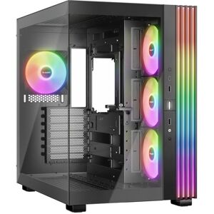 Be Quiet silenzio! LIGHT BASE 600 LX ARGB Midi Tower ATX Doppio Vetro Temperato USB-C Nero Be Quiet silenzio! LIGHT BASE 600 LX ARGB Midi Tower ATX Doppio Vetro Temperato USB-C Nero