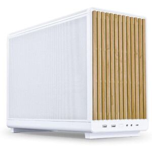 Lian-Li Case PC Lian Li A3-mATX Bianco Frontale Legno Micro Tower Mesh Lian-Li Case PC Lian Li A3-mATX Bianco Frontale Legno Micro Tower Mesh