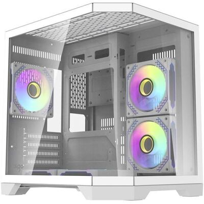 Darkflash Tech FT350 Case PC Compatto - 5 Ventole ARGB Darkflash Tech FT350 Case PC Compatto - 5 Ventole ARGB