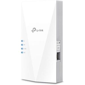 TP-Link Transmettitore e Ricevitore di Rete RE600X 1201 Mbit/s Wi-Fi 6 Dual Band Bianco TP-Link Transmettitore e Ricevitore di Rete RE600X 1201 Mbit/s Wi-Fi 6 Dual Band Bianco