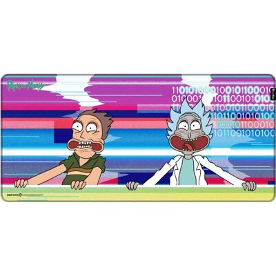 Tappetino Mousepad XL FS Holding Ltd Glitched Rick e Morty - Mousepad Tappetino Mousepad XL FS Holding Ltd Glitched Rick e Morty - Mousepad