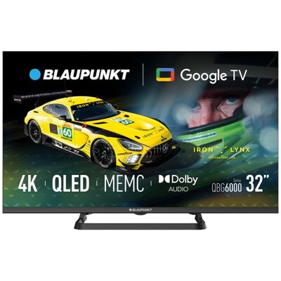 Blaupunkt TV LED 32QBG6000S 32" Full HD Google TV Dolby Audio Chromecast Blaupunkt TV LED 32QBG6000S 32" Full HD Google TV Dolby Audio Chromecast