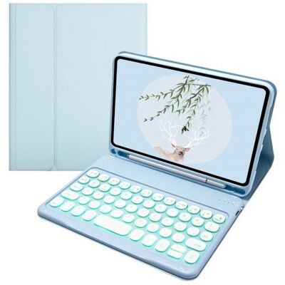 Tastiera Bluetooth Ykcloud Ts006d per iPad Mini6 - Blu Tastiera Bluetooth Ykcloud Ts006d per iPad Mini6 - Blu