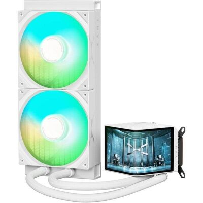TRYX PANORAMA Bianco 280mm ARGB Cooler a Liquido All-in-One - Componente PC TRYX PANORAMA Bianco 280mm ARGB Cooler a Liquido All-in-One - Componente PC
