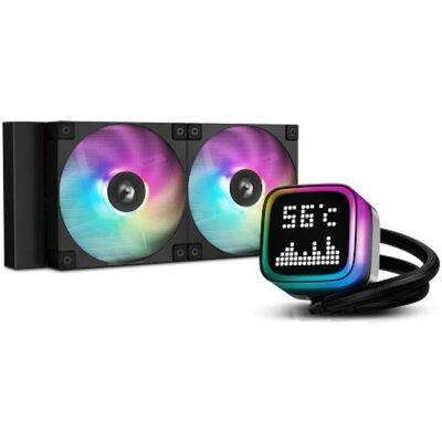 deepcool Refrigerazione Liquida LP240 240mm 2 Ventole ARGB Display LCD deepcool Refrigerazione Liquida LP240 240mm 2 Ventole ARGB Display LCD
