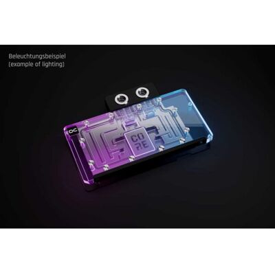 Alphacool Refrigerazione Liquida WAK Core RX 9070 XT Swift Acrilico Backplate Alphacool Refrigerazione Liquida WAK Core RX 9070 XT Swift Acrilico Backplate