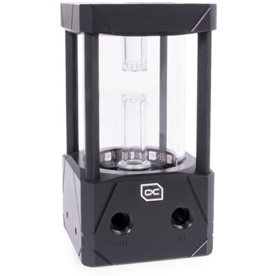 Alphacool Eisbecher Aurora D5 ARGB Serbatoio in acetale/vetro 150 mm Alphacool Eisbecher Aurora D5 ARGB Serbatoio in acetale/vetro 150 mm