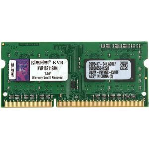 Kingston Technology ValueRAM 4GB DDR3-1600 memoria 1 x 4 GB 1600 MHz Kingston Technology ValueRAM 4GB DDR3-1600 memoria 1 x 4 GB 1600 MHz