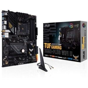 Asus Schede Madri TUF Gaming B550-PLUS WiFi II B550 AM4 DDR4 ATX WiFi 6 RGB 2.5GbE M.2 RAID Asus Schede Madri TUF Gaming B550-PLUS WiFi II B550 AM4 DDR4 ATX WiFi 6 RGB 2.5GbE M.2 RAID