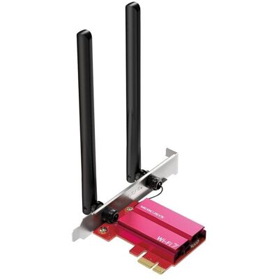 mercusys Tarjeta de Red MA37BE PCI Express Wi-Fi 7 Tri-Band Bluetooth 5.4 mercusys Tarjeta de Red MA37BE PCI Express Wi-Fi 7 Tri-Band Bluetooth 5.4