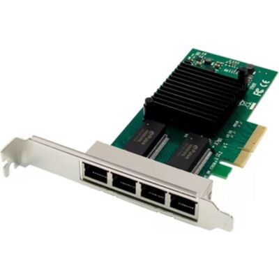 Allnet Scheda di Rete ALL0136v2-4-GB-TX/I350T4 PCIe 1G 4 Porte RJ45 Allnet Scheda di Rete ALL0136v2-4-GB-TX/I350T4 PCIe 1G 4 Porte RJ45