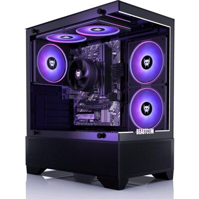 BEASTCOM Q3 Essential Gaming - AMD Ryzen 5 8600G - 32 GB RAM - 1 TB SSD - Radeon 760M - Windows 11 Pro - PC Gaming BEASTCOM Q3 Essential Gaming - AMD Ryzen 5 8600G - 32 GB RAM - 1 TB SSD - Radeon 760M - Windows 11 Pro - PC Gaming