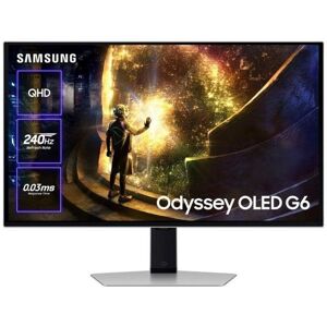Samsung Monitor Odyssey OLED G6 G61SD 27" QHD 240Hz OLED FreeSync G-SYNC 0,03ms Samsung Monitor Odyssey OLED G6 G61SD 27" QHD 240Hz OLED FreeSync G-SYNC 0,03ms