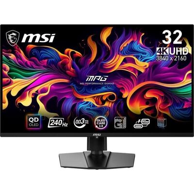 MSI Monitor PC MPG 321URX QD-OLED 31.5" UltraHD 4K 240Hz QD-OLED FreeSync Premium Pro USB-C MSI Monitor PC MPG 321URX QD-OLED 31.5" UltraHD 4K 240Hz QD-OLED FreeSync Premium Pro USB-C