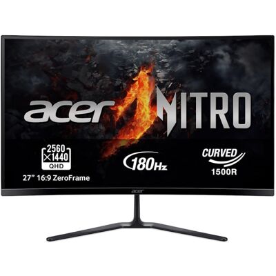 Acer Monitor PC Nitro ED270U S3 27" QHD 180Hz VA Curvo FreeSync HDR10 1ms Acer Monitor PC Nitro ED270U S3 27" QHD 180Hz VA Curvo FreeSync HDR10 1ms