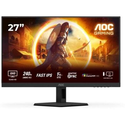 AOC Monitor PC Q27G4ZR 27" QHD 260Hz Fast IPS HDR400 1ms Altoparlanti AOC Monitor PC Q27G4ZR 27" QHD 260Hz Fast IPS HDR400 1ms Altoparlanti