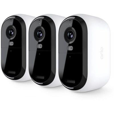 Arlo Videocamere di sorveglianza Essential 3 2K Visione Notturna Interno ed Esterno Audio Bidirezionale Arlo Videocamere di sorveglianza Essential 3 2K Visione Notturna Interno ed Esterno Audio Bidirezionale