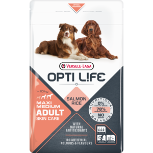 VERSELE-LAGA Adult Skin Care Medium & Maxi Alimento per adulti per cani di taglia media e grande con pelle sensibile 12,5 kg VERSELE-LAGA Adult Skin Care Medium & Maxi Alimento per adulti per cani di taglia media e grande con pelle sensibile 12,5 kg