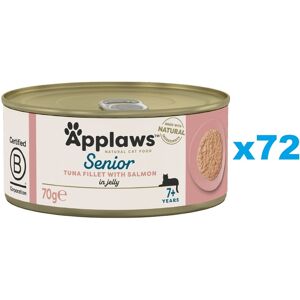 APPLAWS Cat Senior Tonno con Salmone in Gelatina - Cibo per gatti APPLAWS Cat Senior Tonno con Salmone in Gelatina - Cibo per gatti