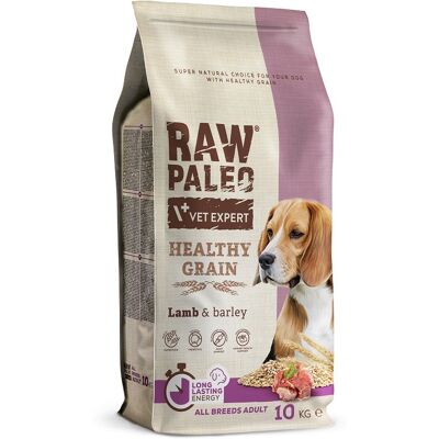 VETEXPERT RAW PALEO Grano Sano e Adulto Agnello - Cibo per cani 10kg VETEXPERT RAW PALEO Grano Sano e Adulto Agnello - Cibo per cani 10kg