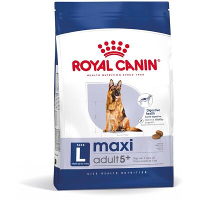 ROYAL CANIN Maxi Adult 5+ 15 kg cibo secco per cani maturi, da 5 a 8 anni di età, di razza grande ROYAL CANIN Maxi Adult 5+ 15 kg cibo secco per cani maturi, da 5 a 8 anni di età, di razza grande