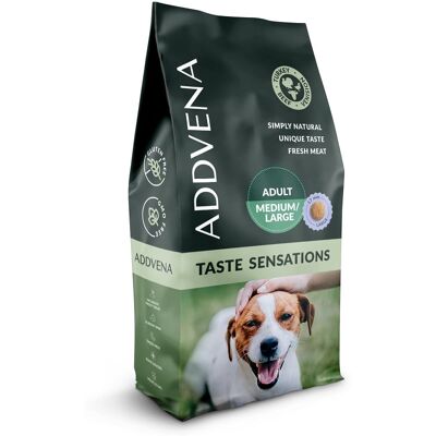 Addvena Taste Sensations Adult Medio&Grande - Cibo per cani Addvena Taste Sensations Adult Medio&Grande - Cibo per cani