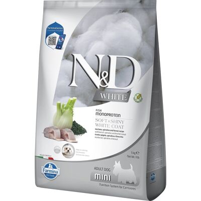 Cibo per cani Farmina Lubina Spirulina Mini - 5kg Cibo per cani Farmina Lubina Spirulina Mini - 5kg