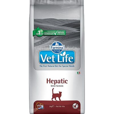 FARMINA Vet Hepatic Gatto 10-20kg - Cibo per il fegato FARMINA Vet Hepatic Gatto 10-20kg - Cibo per il fegato