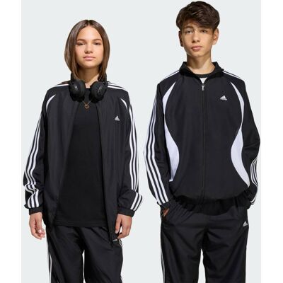 Adidas TEAMGEIST LOOSE TRACKTOP 9-10A Black / White / White / White Adidas TEAMGEIST LOOSE TRACKTOP 9-10A Black / White / White / White