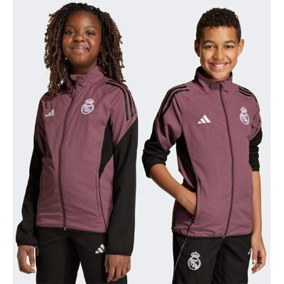 Adidas Giacca da rappresentanza Tiro25 Competition Real Madrid 9-10A Shadow Fig / Black Adidas Giacca da rappresentanza Tiro25 Competition Real Madrid 9-10A Shadow Fig / Black