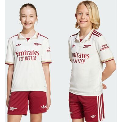 Adidas Maglia Third Arsenal FC 25/26 11-12A Cloud White / Team Coll Burgundy 2 Adidas Maglia Third Arsenal FC 25/26 11-12A Cloud White / Team Coll Burgundy 2