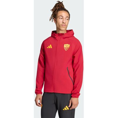 Adidas Giacca a vento Tiro Travel Full Zip AS Roma M Team Victory Red Adidas Giacca a vento Tiro Travel Full Zip AS Roma M Team Victory Red