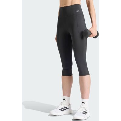 Adidas Leggings da allenamento Capri Contour Optime M Black Adidas Leggings da allenamento Capri Contour Optime M Black
