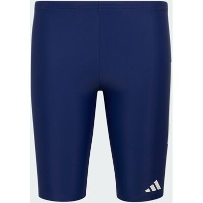 Adidas COSTUME JAMMER DA NUOTO 3-STRIPES PER BAMBINI E BAMBINE 13-14A Dark Blue / White Adidas COSTUME JAMMER DA NUOTO 3-STRIPES PER BAMBINI E BAMBINE 13-14A Dark Blue / White