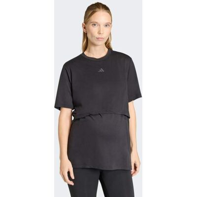 Adidas T-shirt Workout Maternity XL Black Adidas T-shirt Workout Maternity XL Black