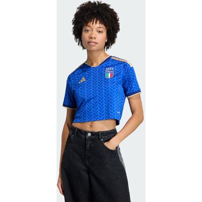 Adidas Maglia Home Cropped Italia 26 XL Bold Blue Adidas Maglia Home Cropped Italia 26 XL Bold Blue
