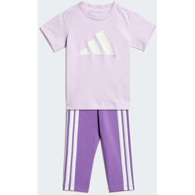 Adidas Set di magliette essenziali 12-18M Ice Lavender / White Adidas Set di magliette essenziali 12-18M Ice Lavender / White
