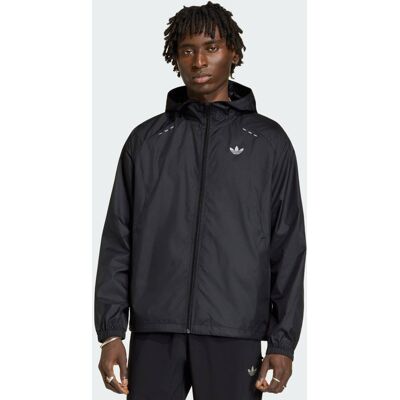Adidas GIACCA A VENTO TECH TREFOIL ESSENTIALS 2XL Black Adidas GIACCA A VENTO TECH TREFOIL ESSENTIALS 2XL Black