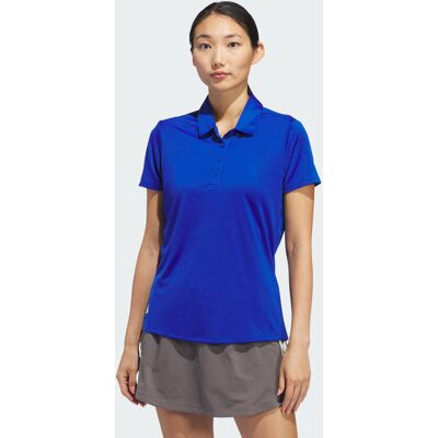 Polo da golf donna adidas Performance blu solido a maniche corte - Polo Shirt Polo da golf donna adidas Performance blu solido a maniche corte - Polo Shirt