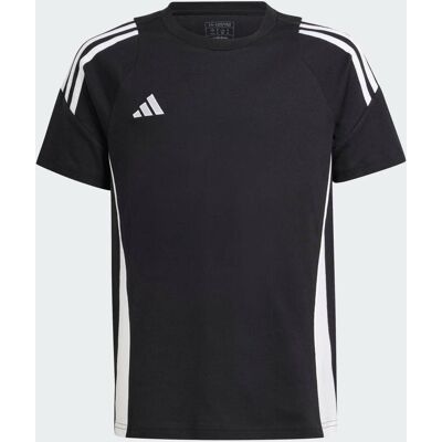 T-shirt Sweat Tiro 24 Adidas - Bambini, Nero/Bianco T-shirt Sweat Tiro 24 Adidas - Bambini, Nero/Bianco