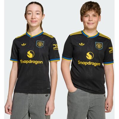 Adidas Maglia Third Manchester United FC 25/26 9-10A Black Adidas Maglia Third Manchester United FC 25/26 9-10A Black
