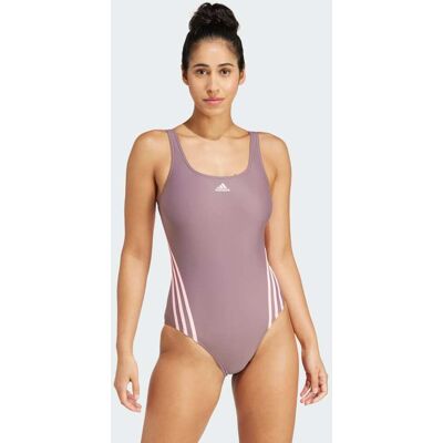 Adidas Costume da bagno 3-Stripes 38 Shadow Fig / Pink Spark Adidas Costume da bagno 3-Stripes 38 Shadow Fig / Pink Spark