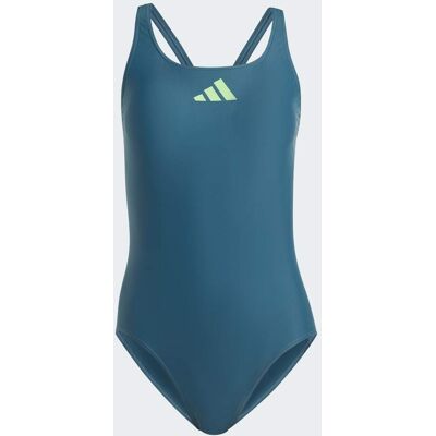 Adidas Costume da bagno 3 Bar Logo 38 Arctic Night / Lucid Lime Adidas Costume da bagno 3 Bar Logo 38 Arctic Night / Lucid Lime